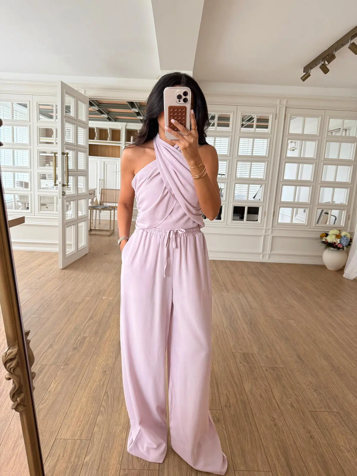 Craft Bağlamalı Büstiyer Duble Paça Bel Lastikli Pantolon Takım