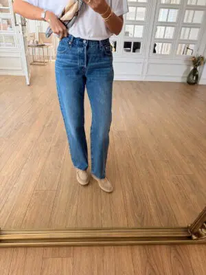 Orissa Mavi Yıkamalı Boru Paça Premium Jean