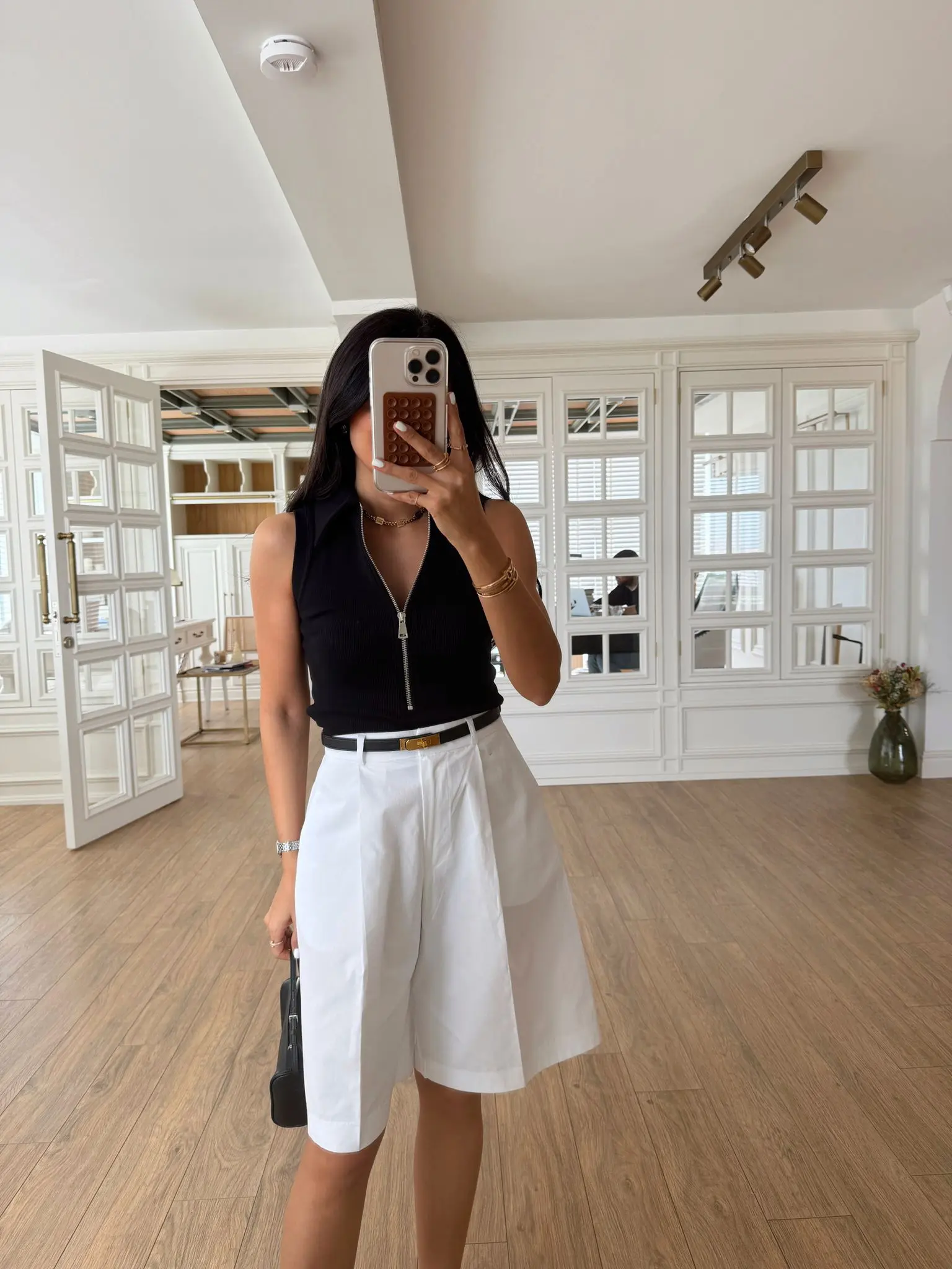 Briday Fermuarlı Polo Yaka Body