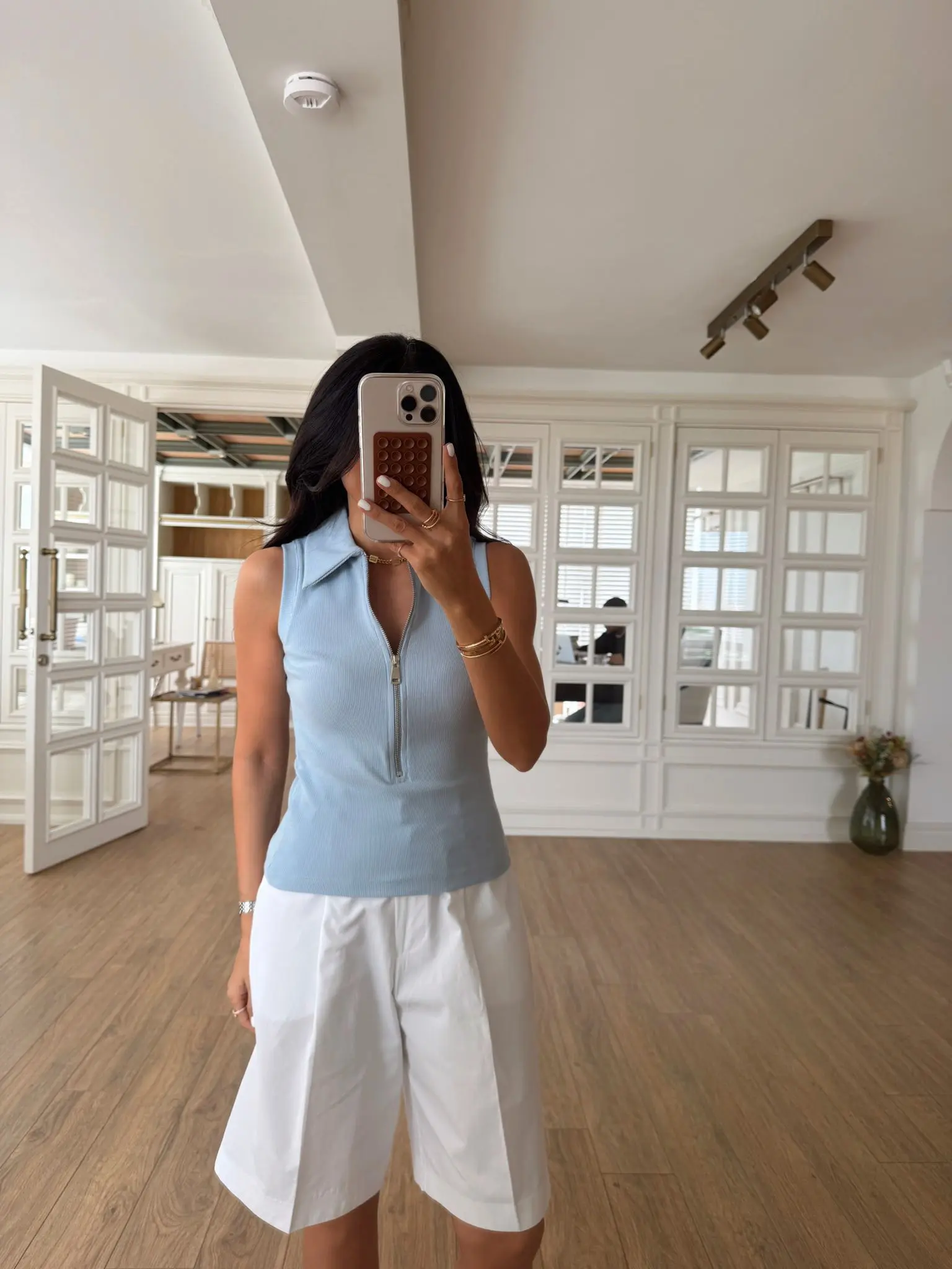 Briday Fermuarlı Polo Yaka Body