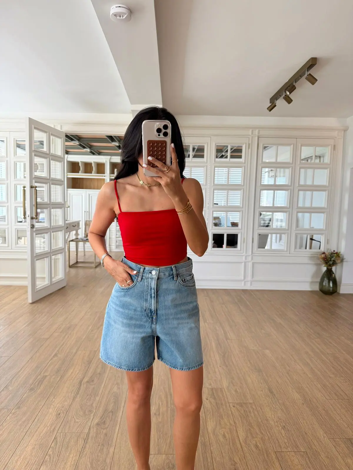 Afrodit İp Askılı Crop Body