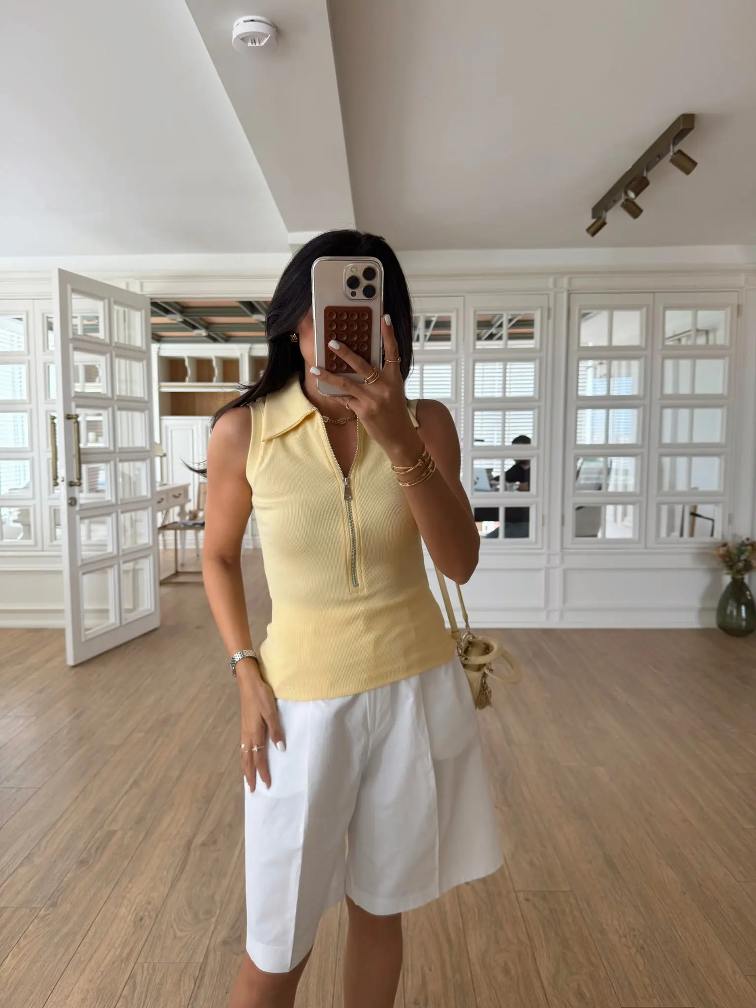 Briday Fermuarlı Polo Yaka Body