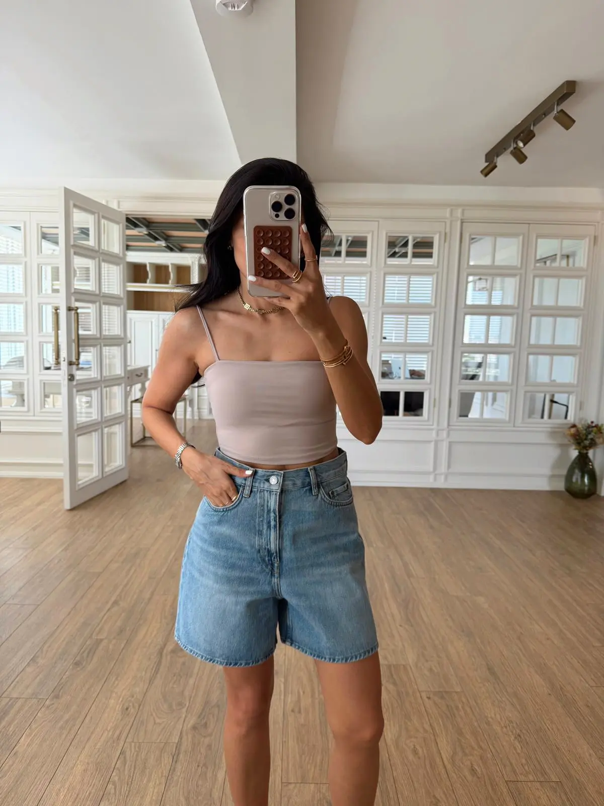Afrodit İp Askılı Crop Body