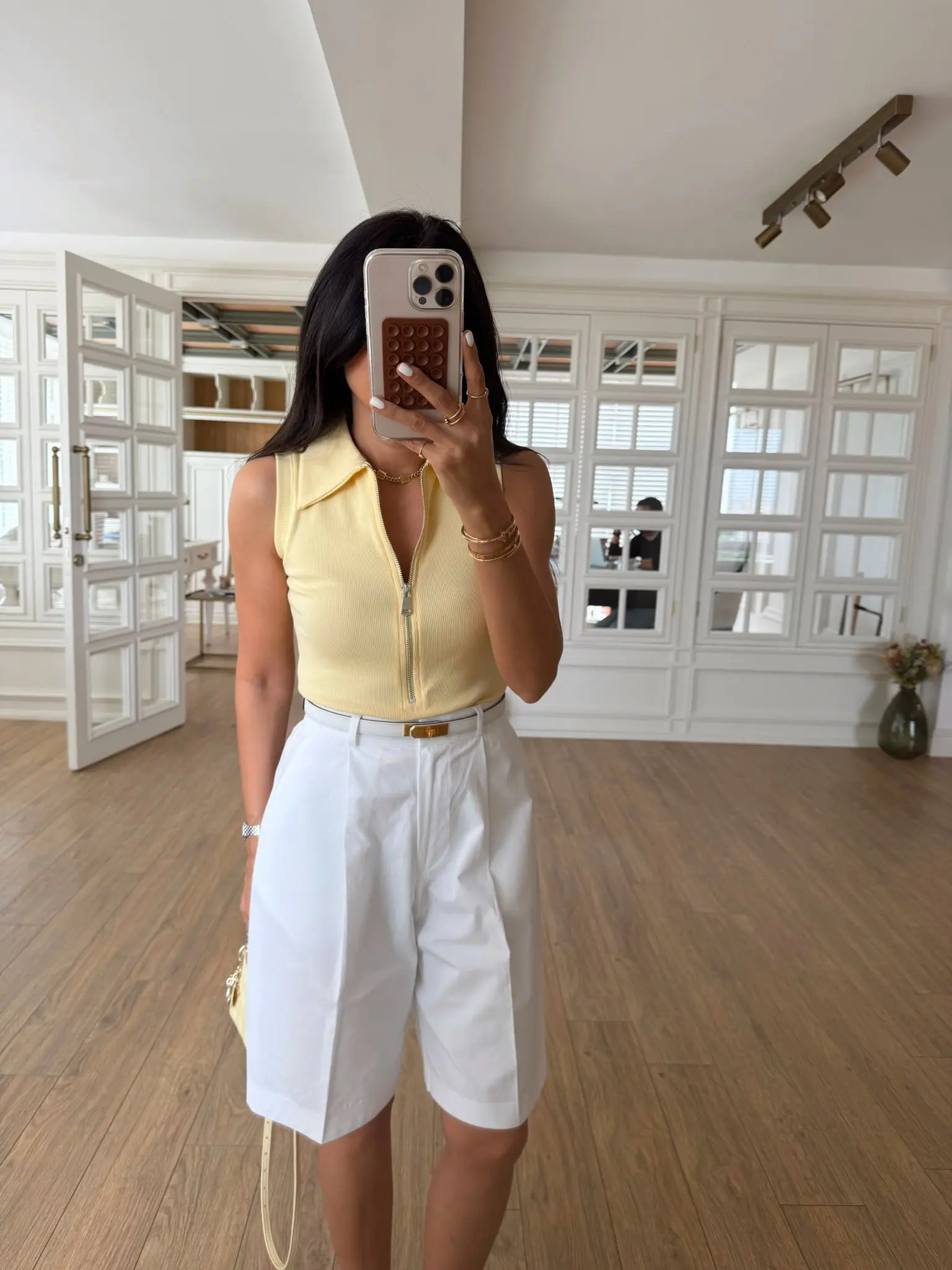 Briday Fermuarlı Polo Yaka Body