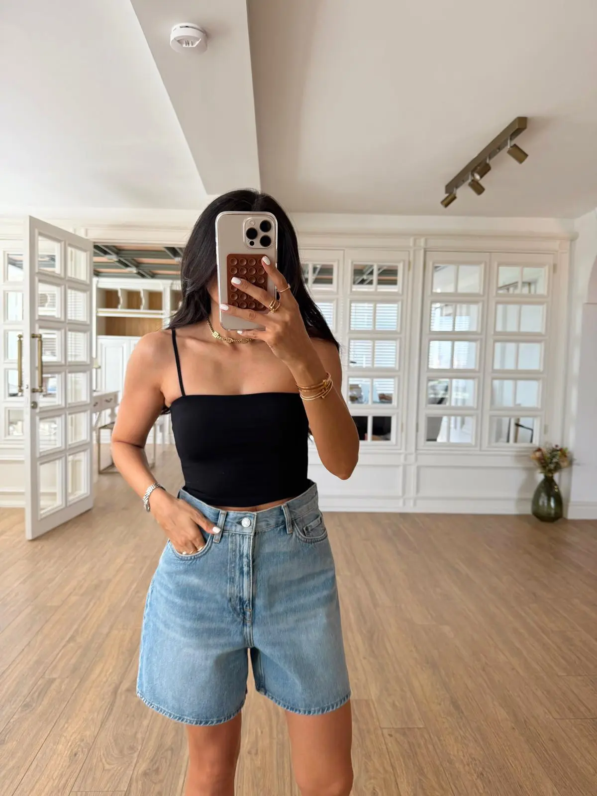 Afrodit İp Askılı Crop Body