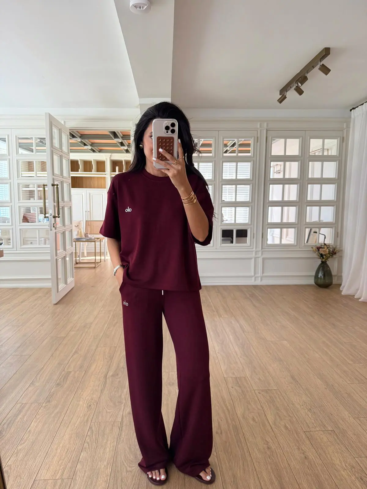 Paddy Alo Baskılı Kısa Kol Sweat Takım