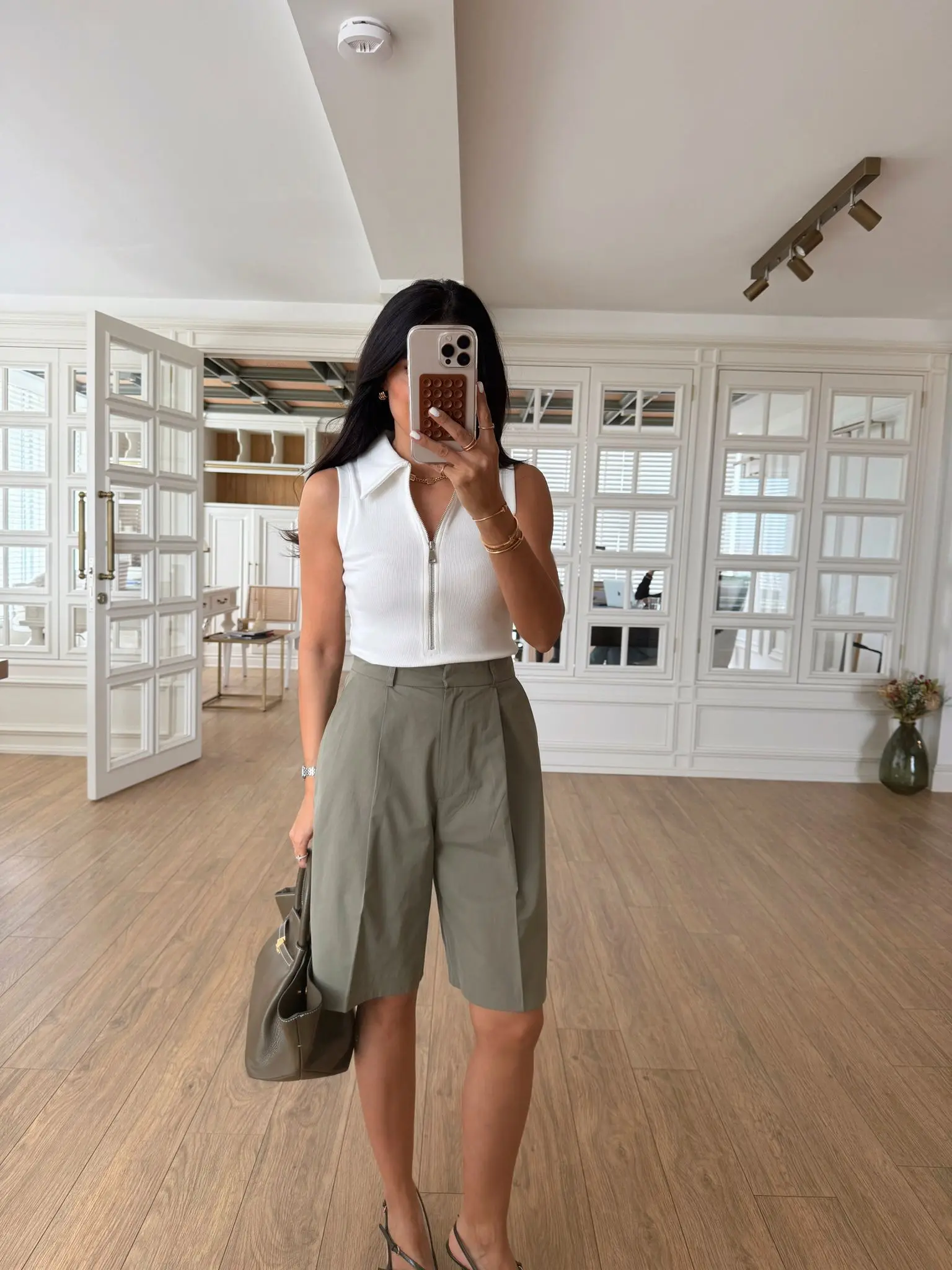Briday Fermuarlı Polo Yaka Body