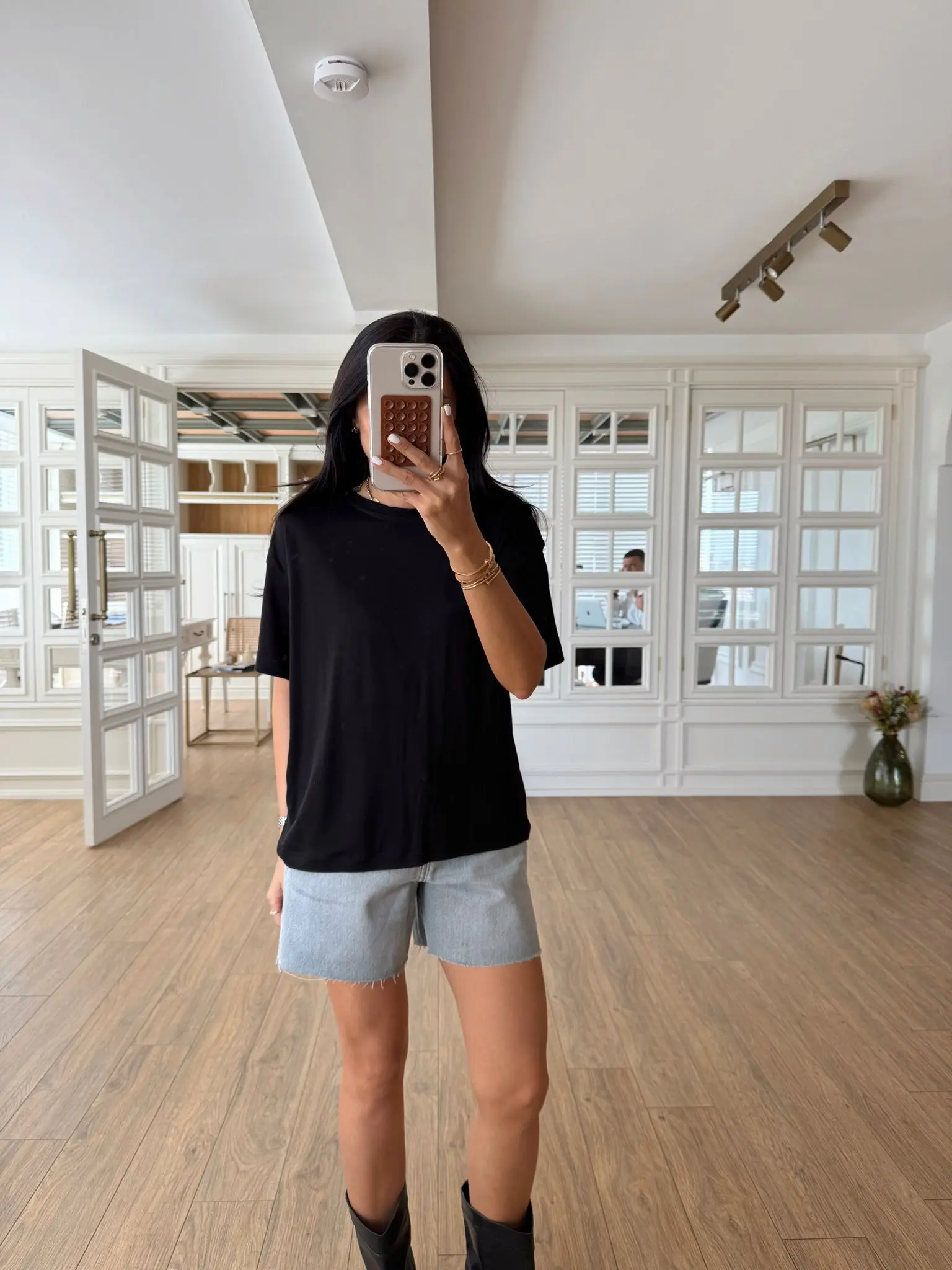 Elena New Miss Bisiklet Yaka Basic - Siyah, Standart