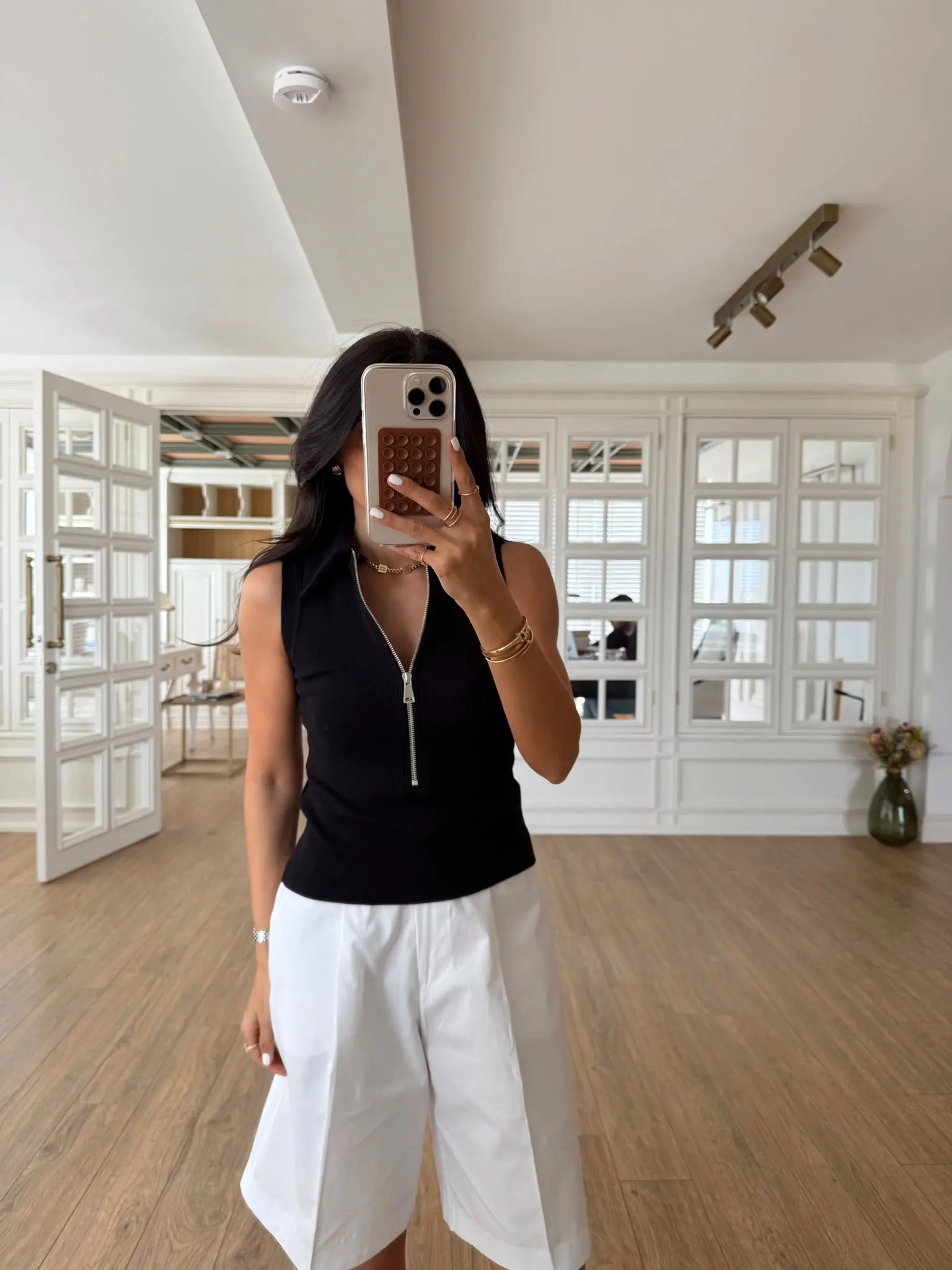 Briday Fermuarlı Polo Yaka Body