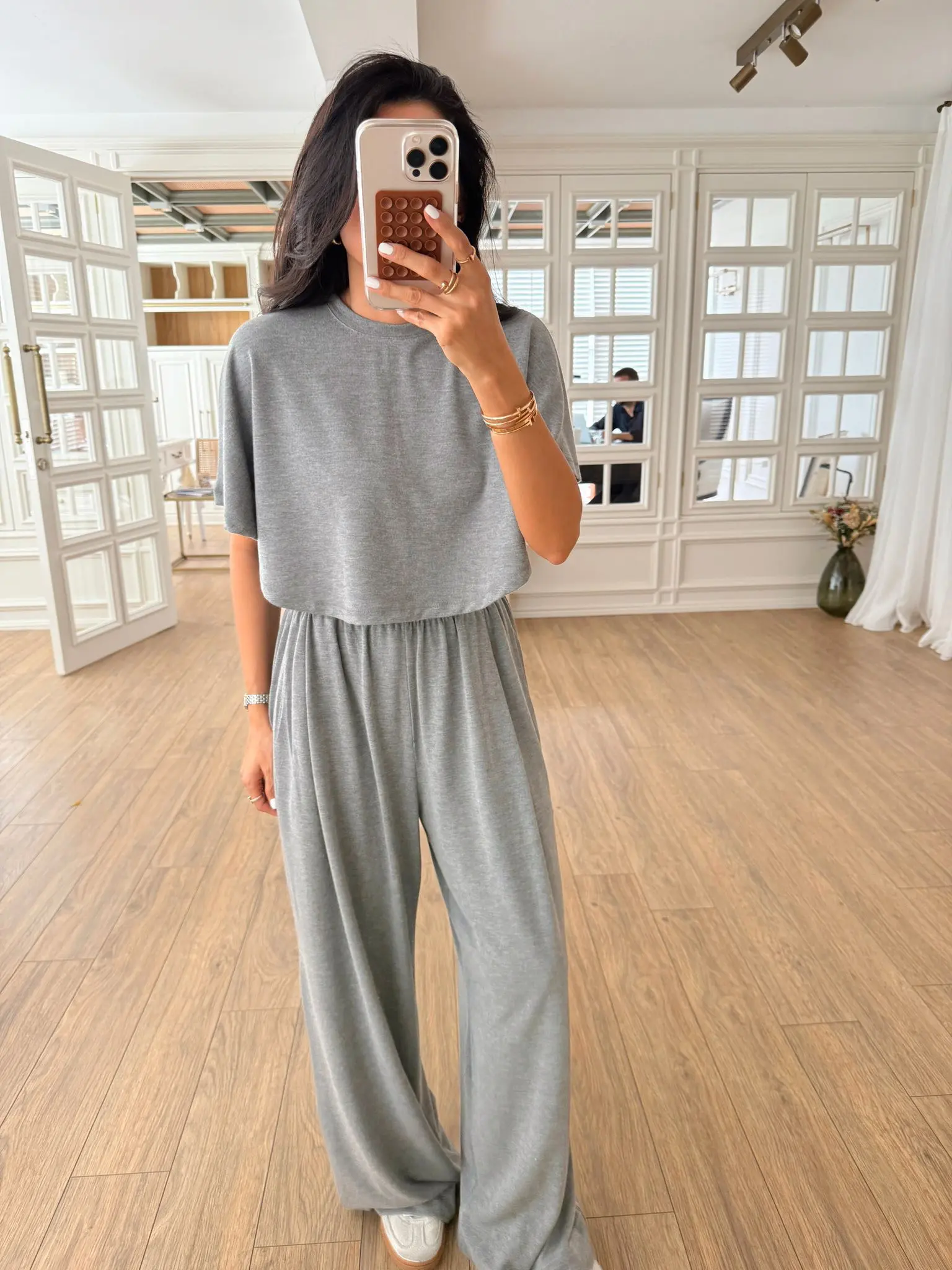 Lili NM Yarasa Kol Premium Bluz