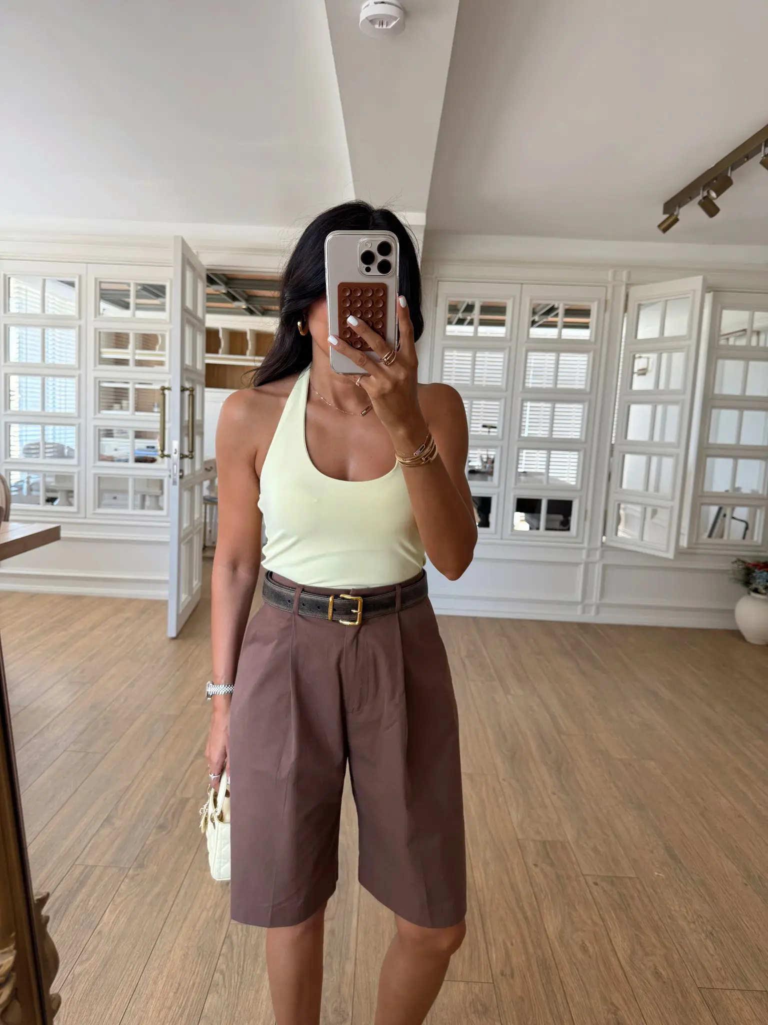 Suzy Halter Yaka Sırt Dekolteli Body
