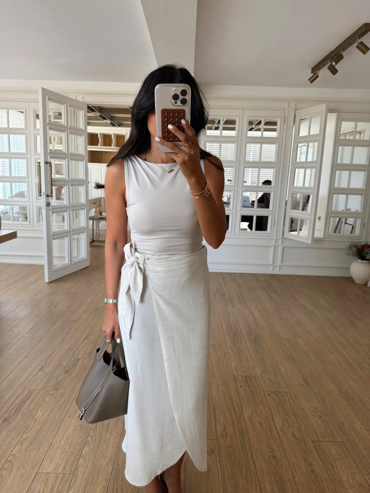 Elora Kayık Yaka Jarse Bodysuit