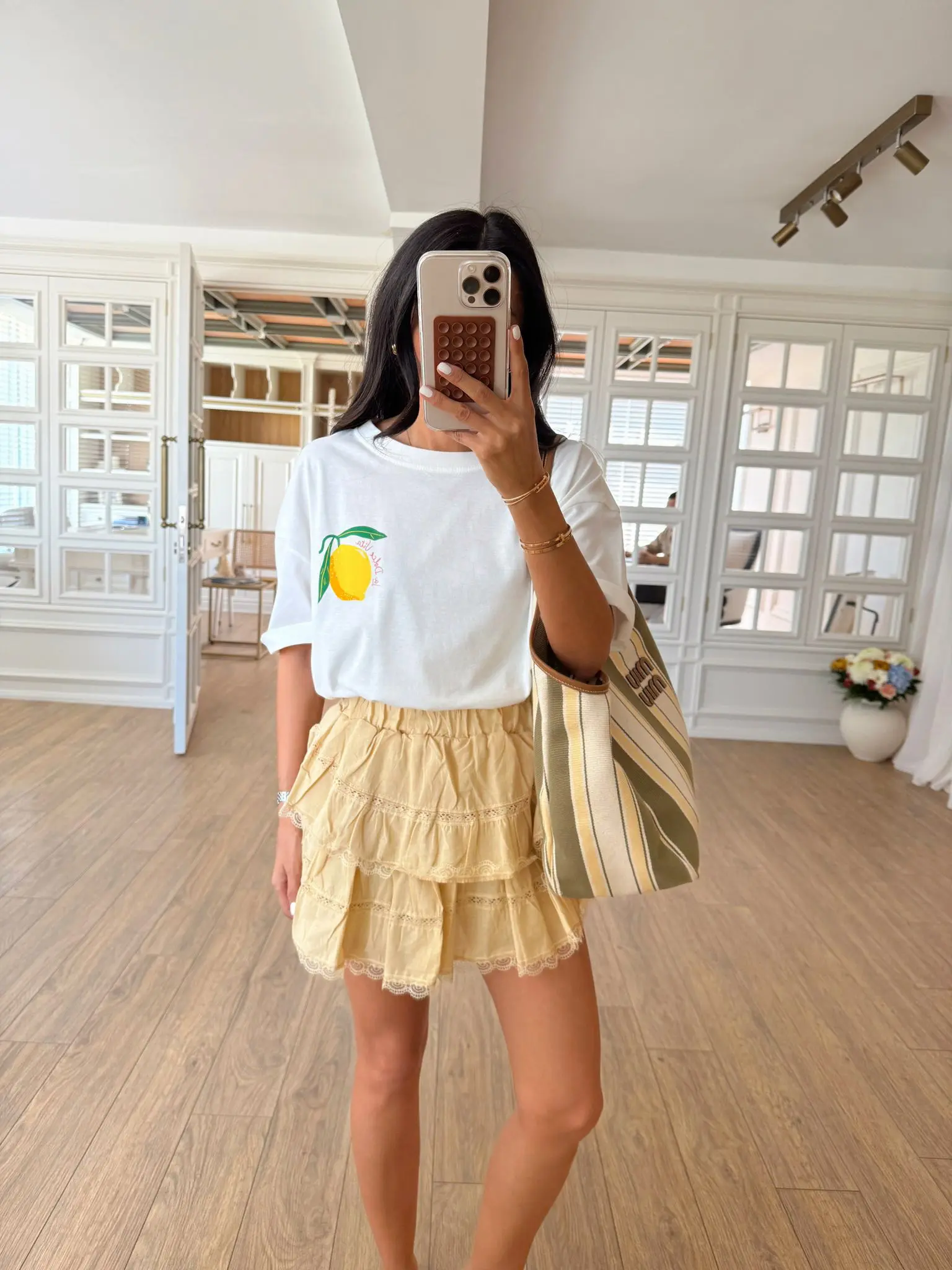 Olpie ZR Baskılı Basic - Lemon, Standart