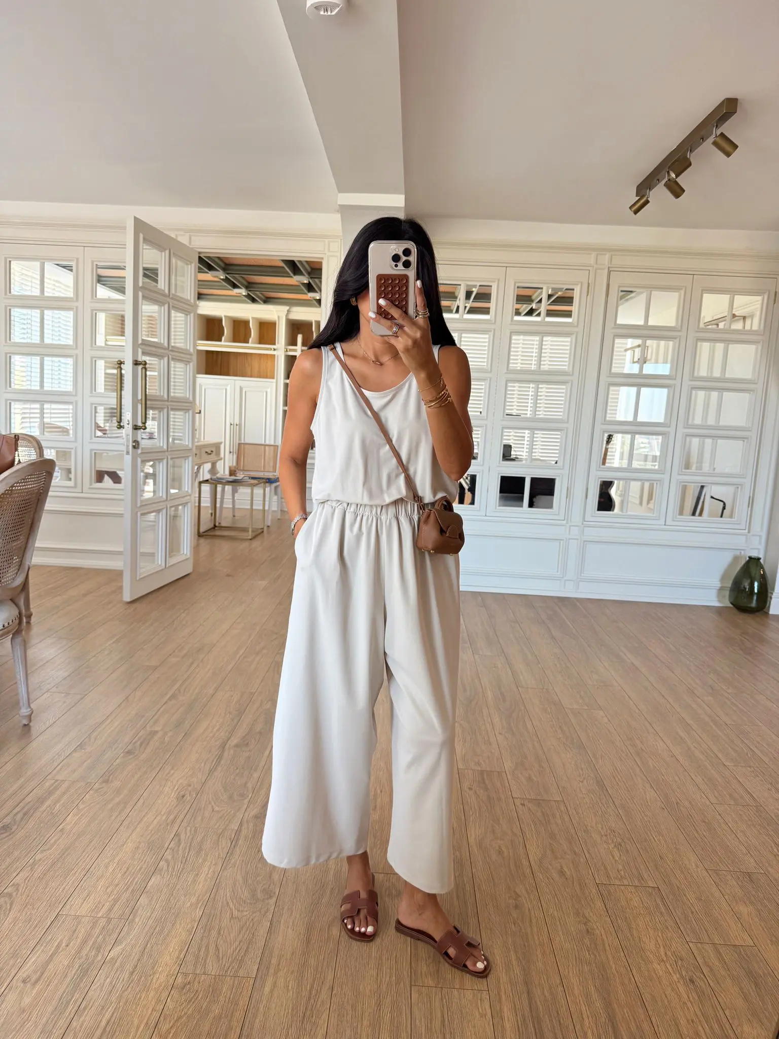 Daisy Bel Lastikli Kalın Askılı Modal Tulum