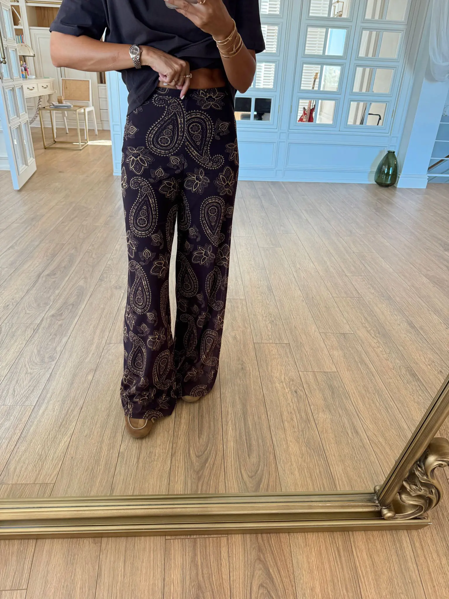 Noncy New Miss Astarlı Şifon Pantolon
