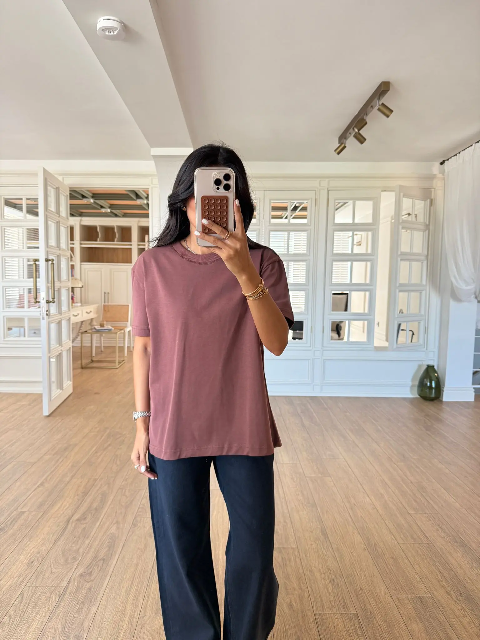 Versando Dilvin Dekoratif Yaka Kısa Kollu Premium Basic