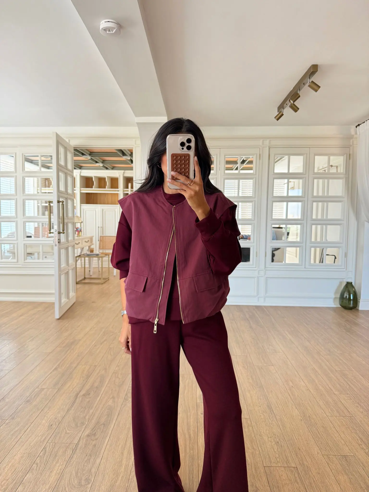 Tio Gold Fermuarlı Cepli Premium Gabardin Yelek