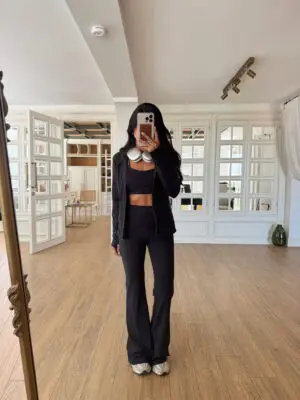 Skate Crop Üçlü İspanyol Takım