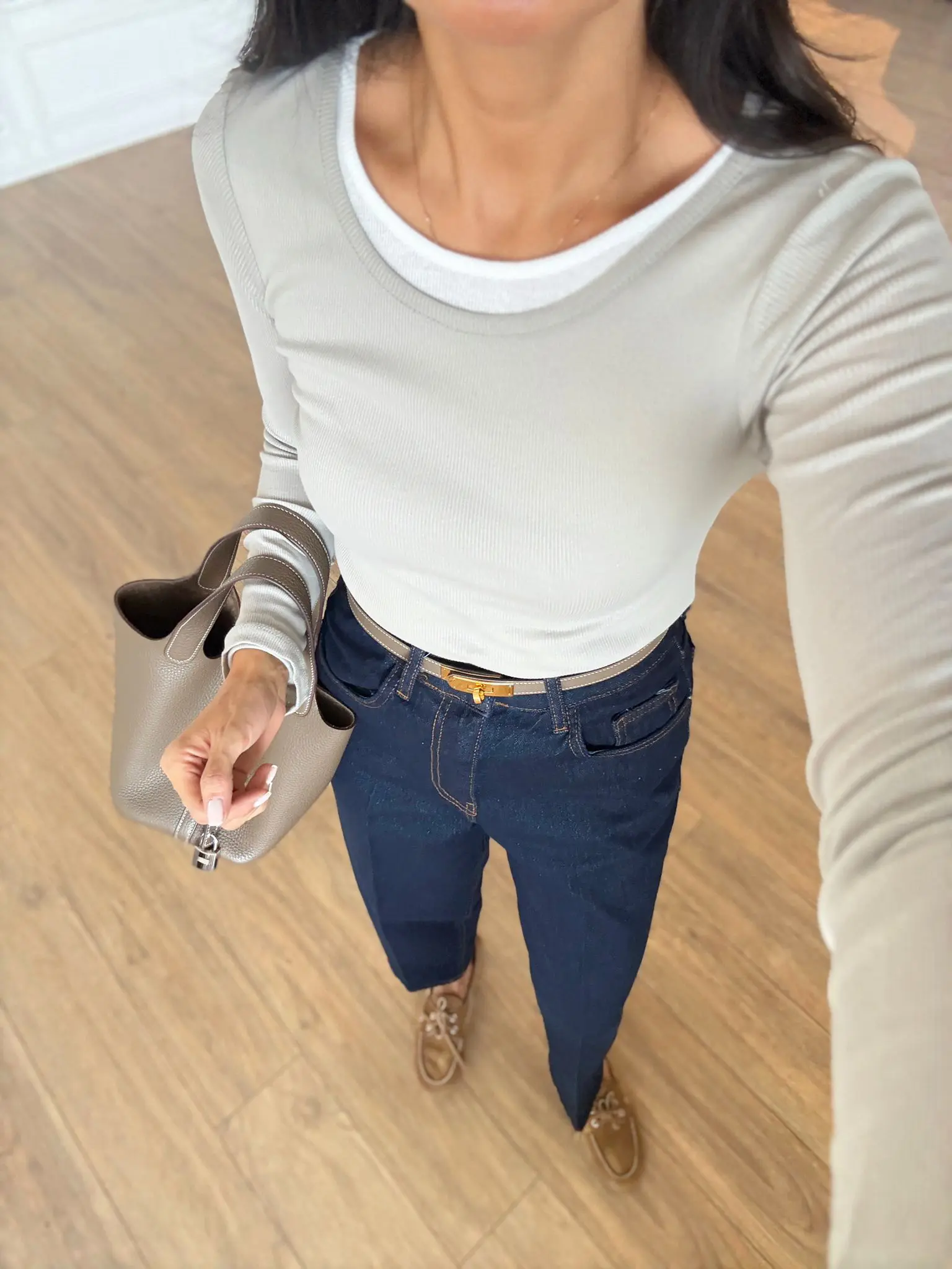 Nara Çift Görünümlü Uzun Kollu Body