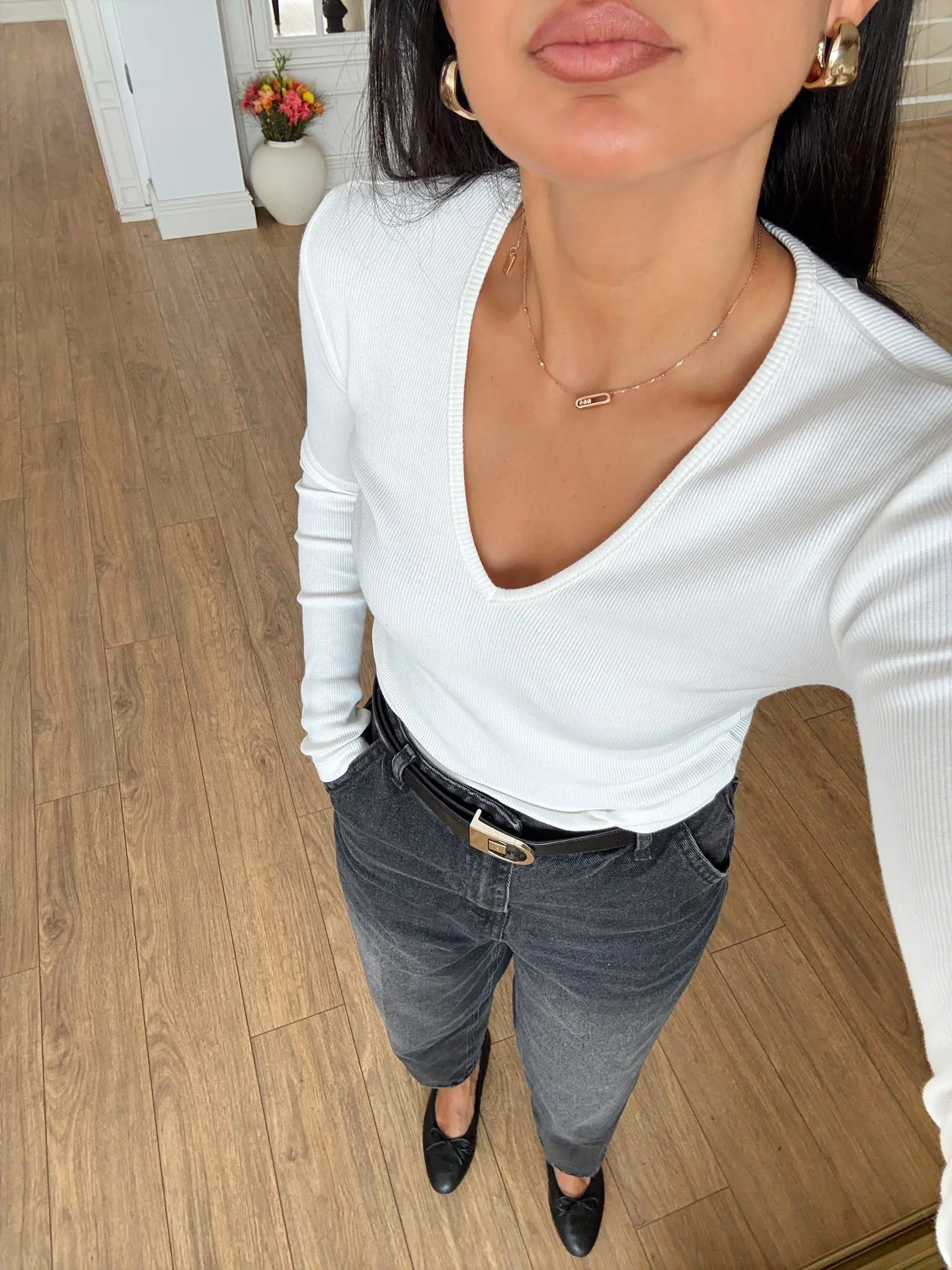 Fobianna V Yaka Uzun Kollu Bluz