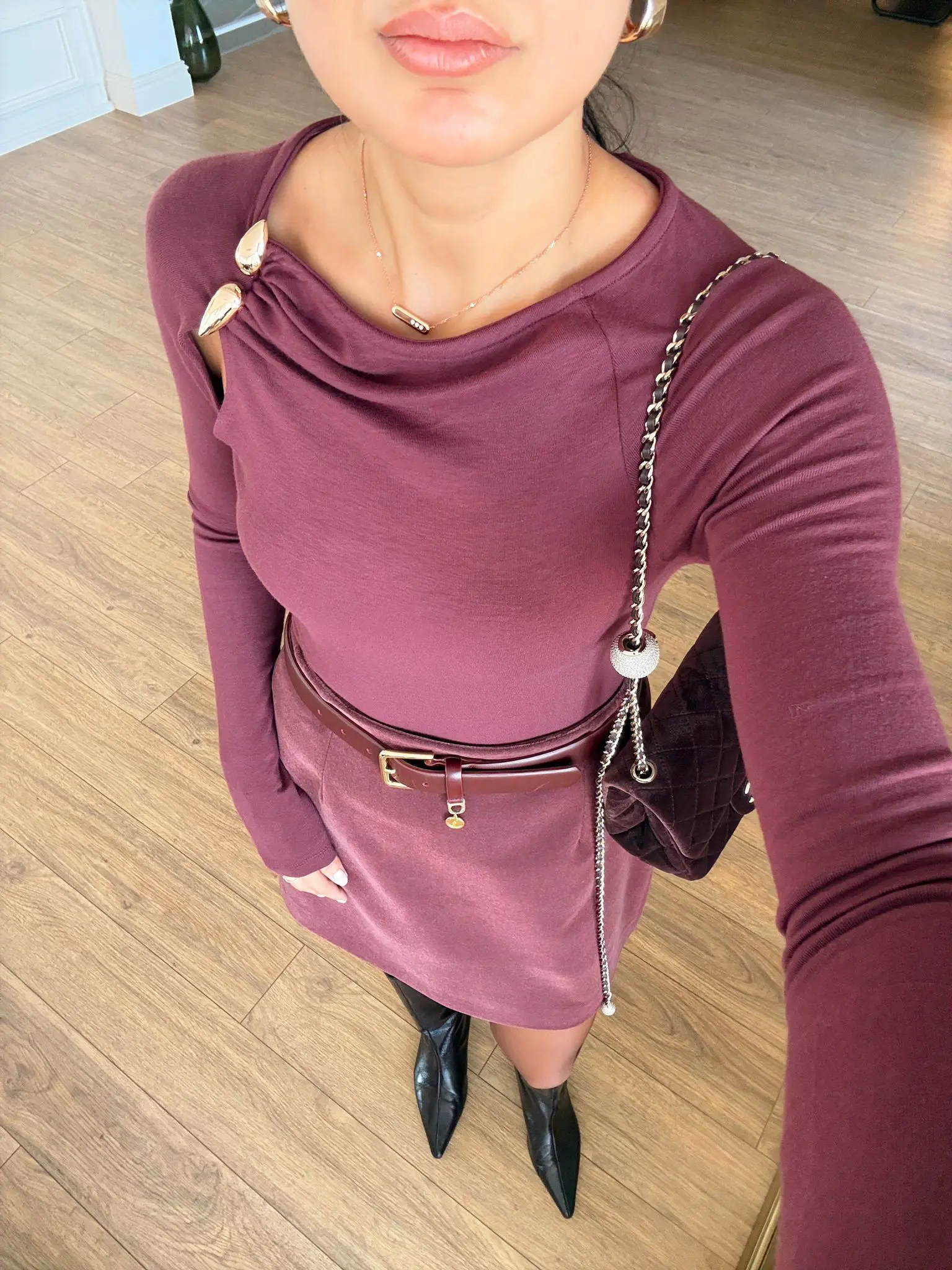 Soling Damla Aksesuar Detaylı Bluz