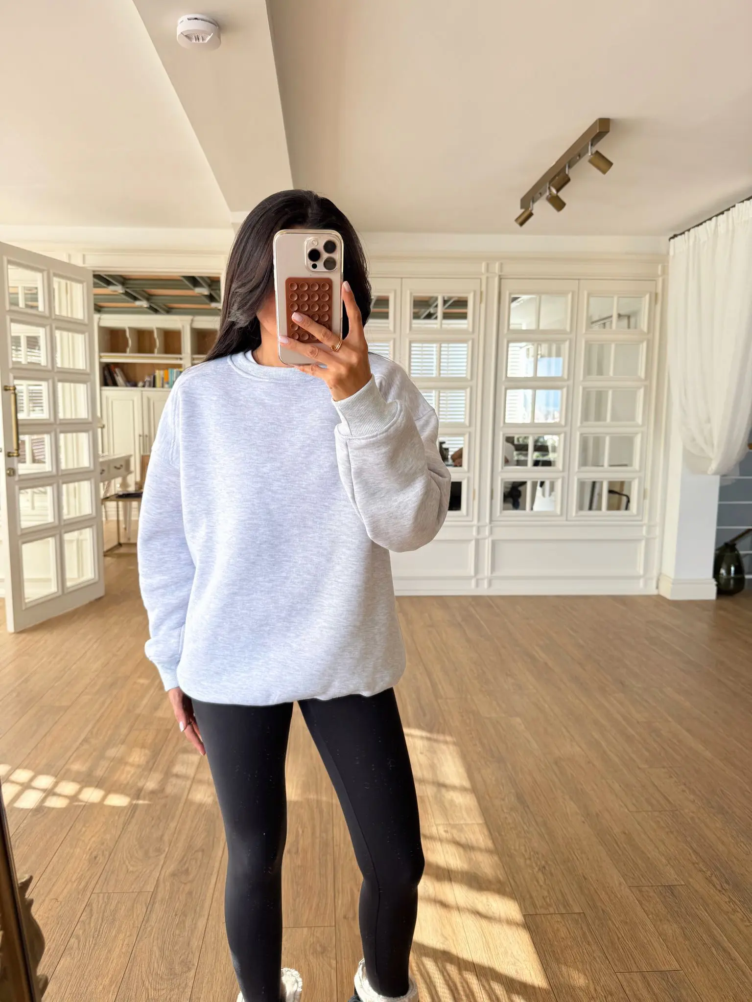 Osiris İçi Şardonlu Bisiklet Yaka Basic Sweat