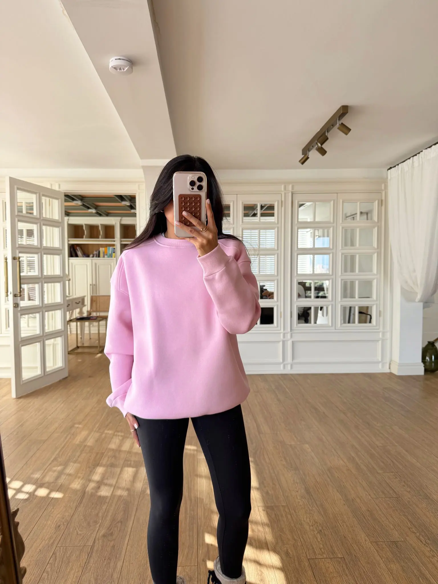 Osiris İçi Şardonlu Bisiklet Yaka Basic Sweat