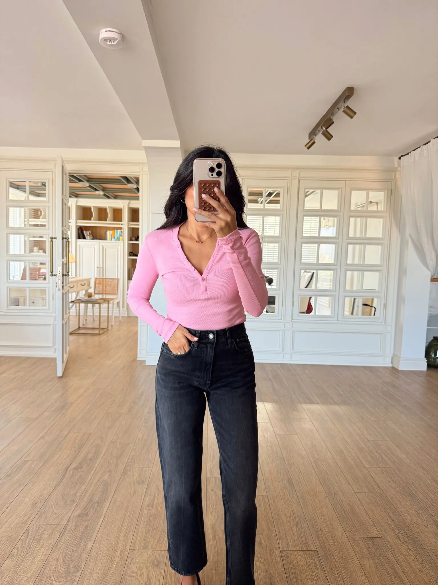 Sugar Düğme Detaylı Fitilli Bluz