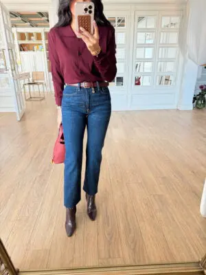 David Reply Koyu Mavi Kesik Paça Jean