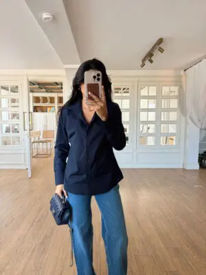 Atia ZR Lacivert Gömlek