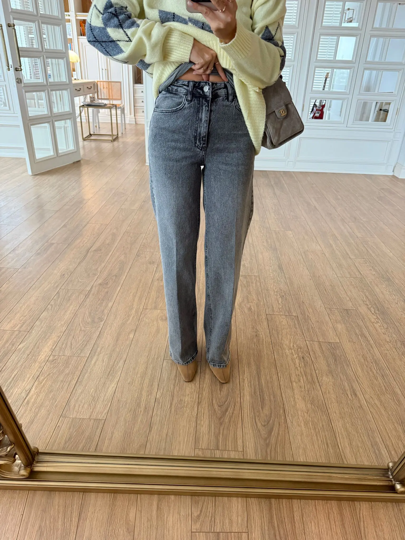 Relly Straight Jean - Gri, 32