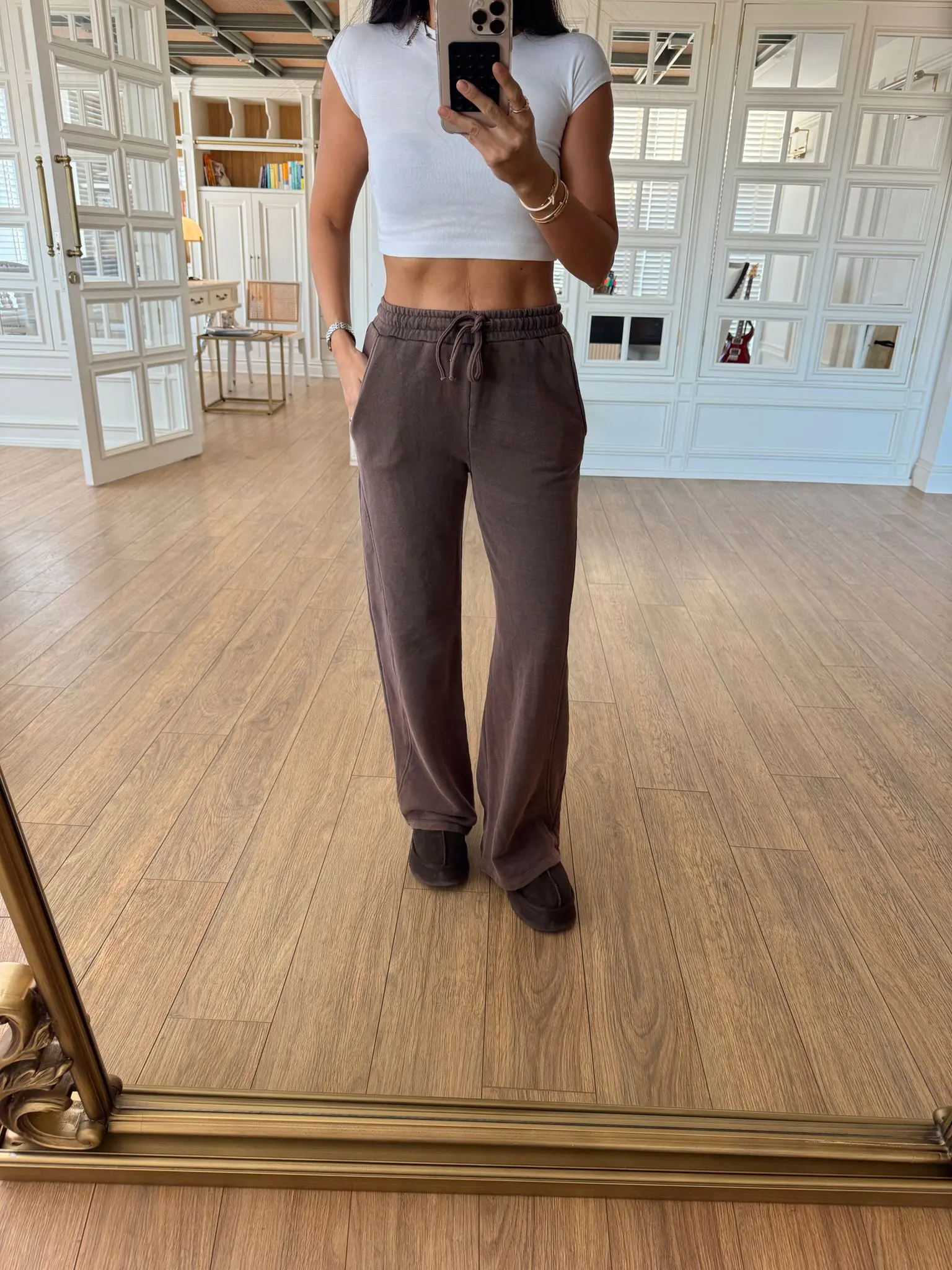 Tinki Yıkamalı Yan Dikiş Detaylı Premium Eşofman