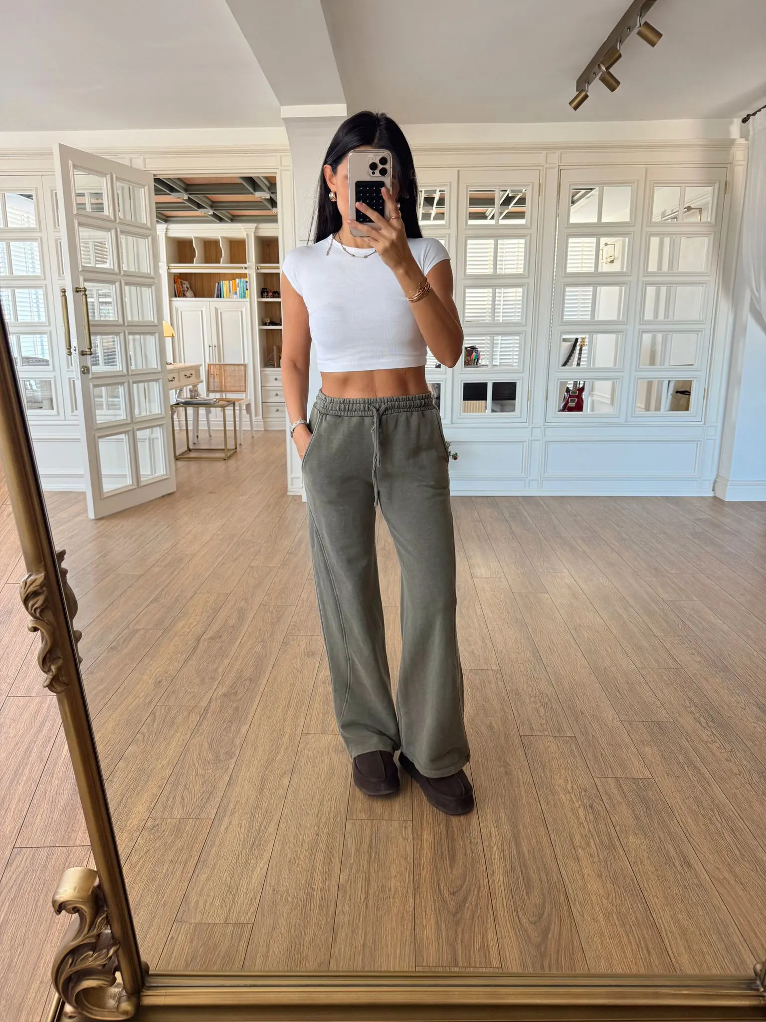 Tinki Yıkamalı Yan Dikiş Detaylı Premium Eşofman