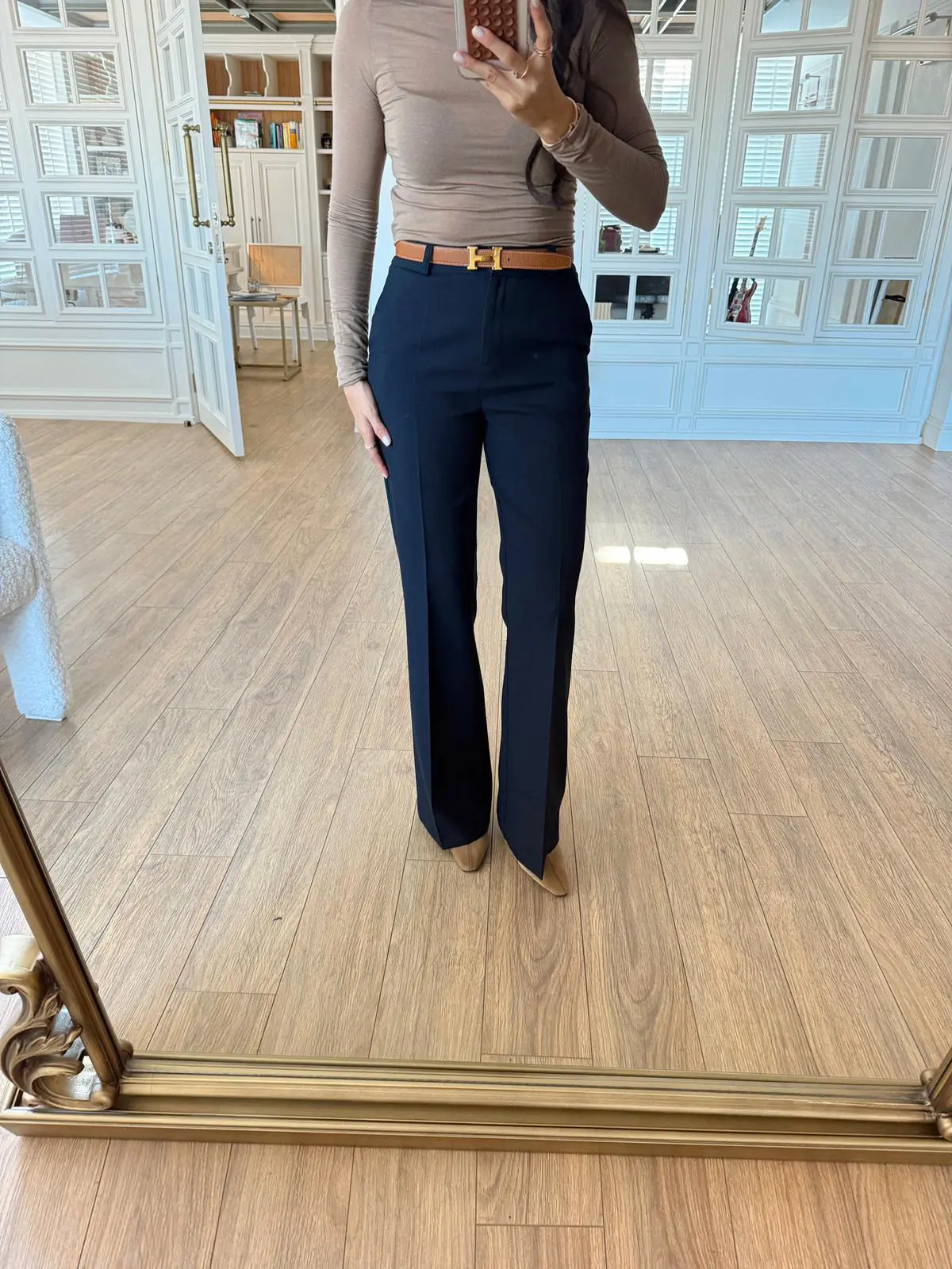 Rolanty İspanyol Paça Kumaş Pantolon