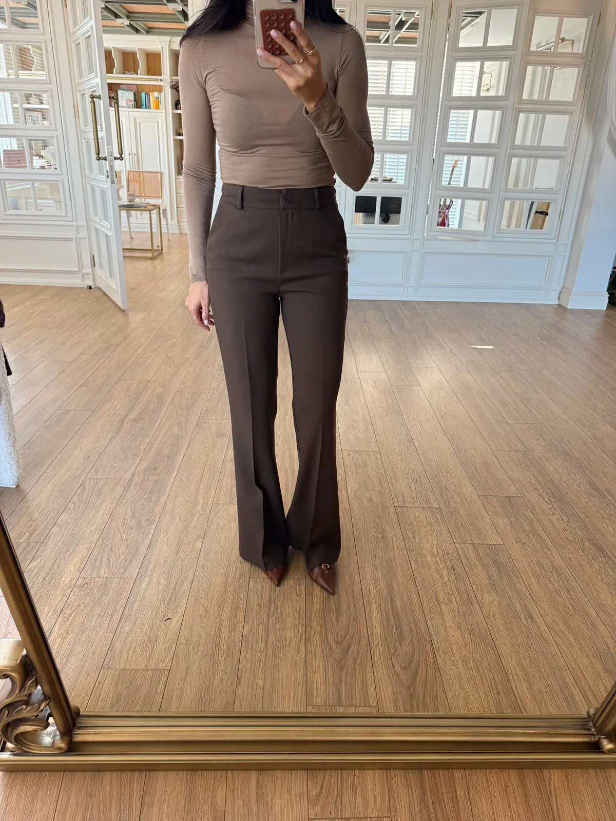 Rolanty İspanyol Paça Kumaş Pantolon