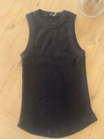 Black fitilli halter yaka atlet