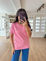 Stella Pembe Lcst Baskılı Basic