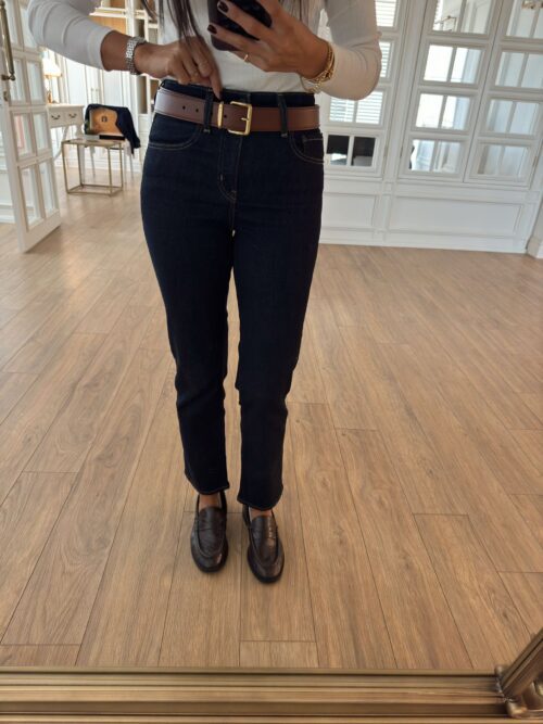 Stra Koyu Laci Slim Straight Jean