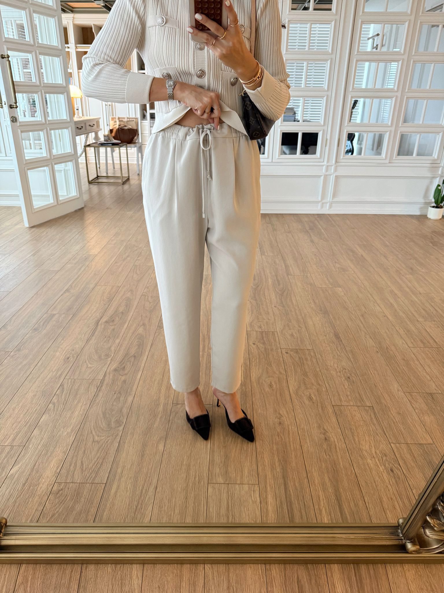 Tash Beli Bağlamalı Pantolon