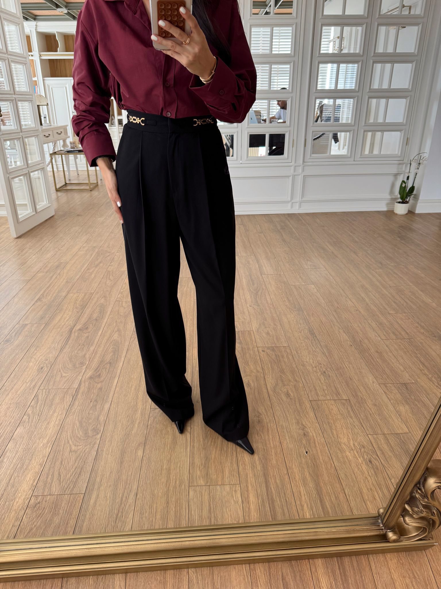 Damy Aksesuarlı Pantolon