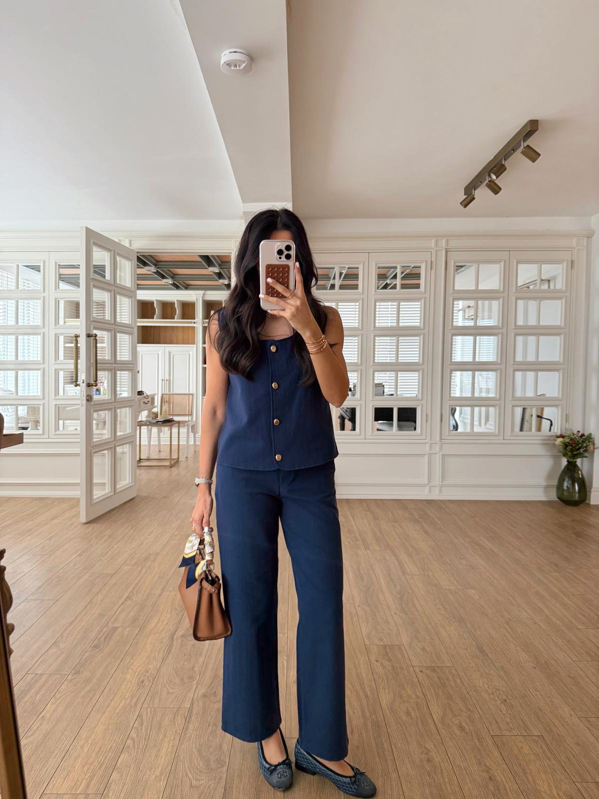 Bento Gold Düğmeli Yelek-Pantolon Takım