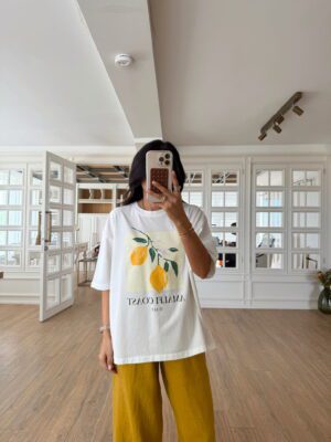 Sugar Limon Baskılı Oversize Basic