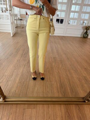 Monix Kesik Paça Boyfit Jean
