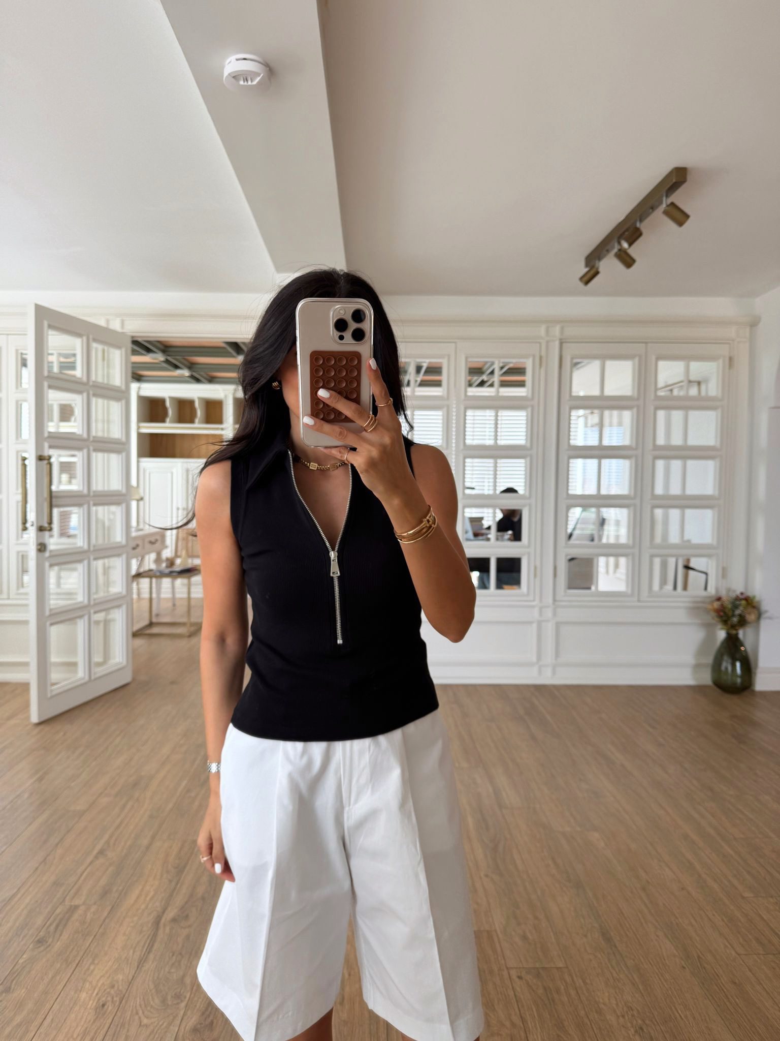 Briday Fermuarlı Polo Yaka Body
