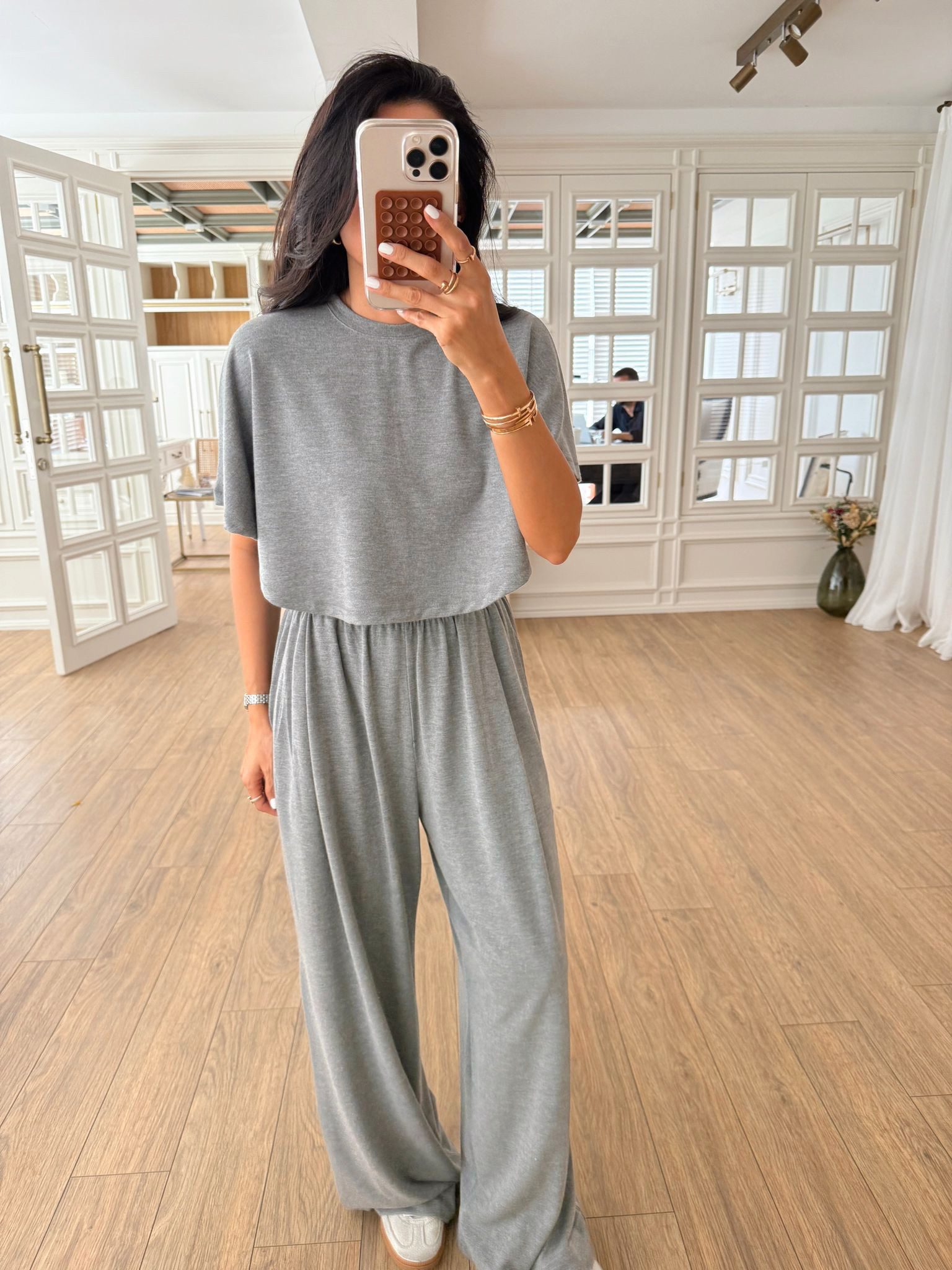 Lili NM Yarasa Kol Premium Bluz