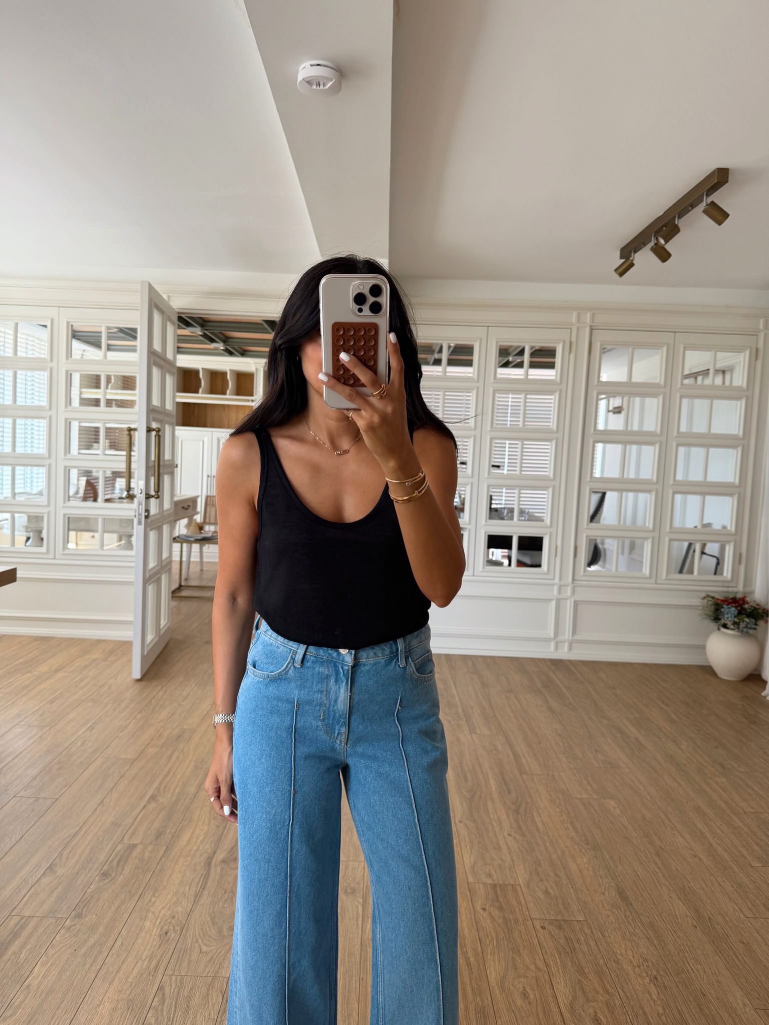 Lezy Oval Yaka Basic Bluz