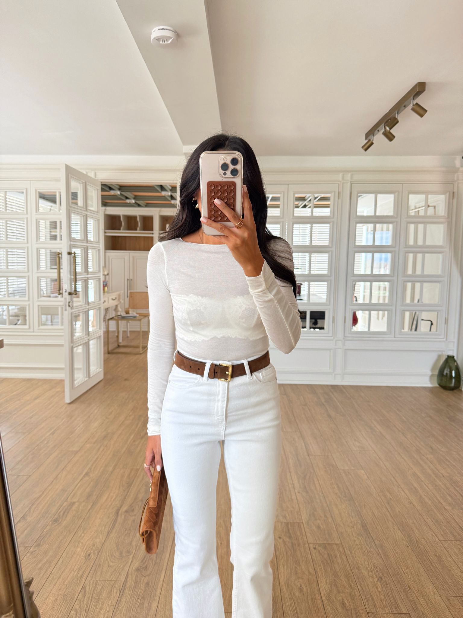 Rimso Kayık Yaka Premium Modal Kaşmir Bluz