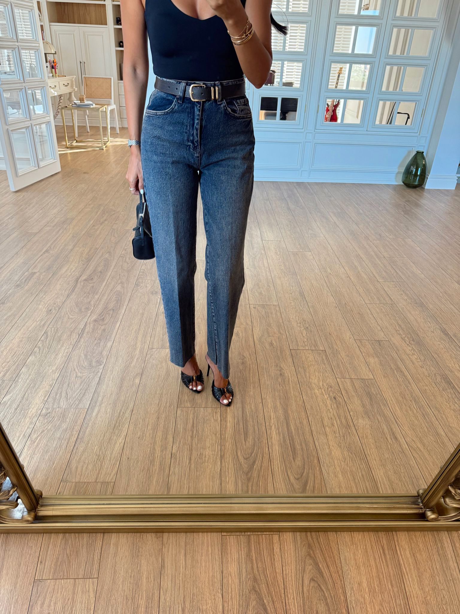 Monary Kemerli Jean - Koyu Mavi, 34