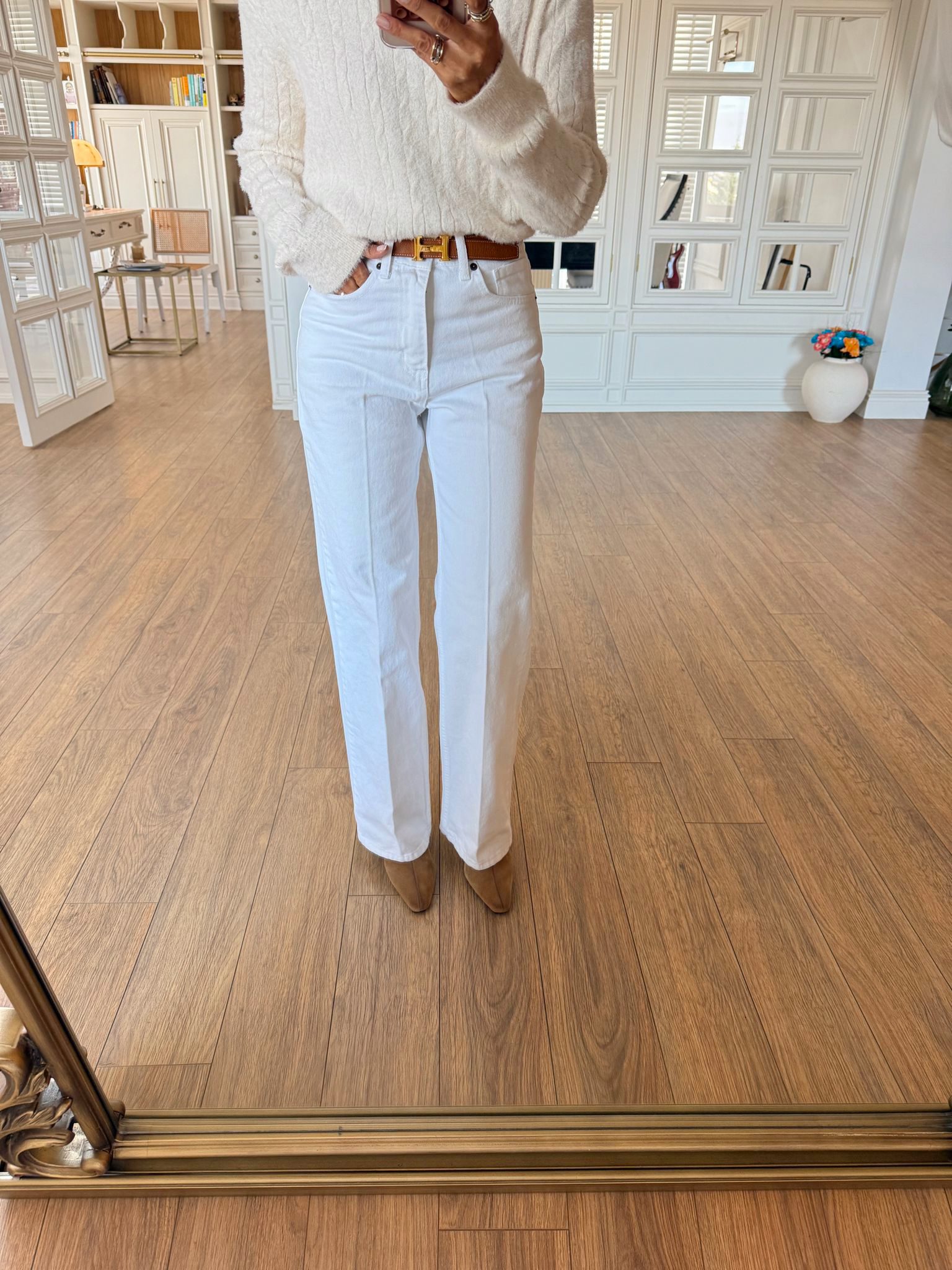 Relly Straight Jean - Beyaz, 32