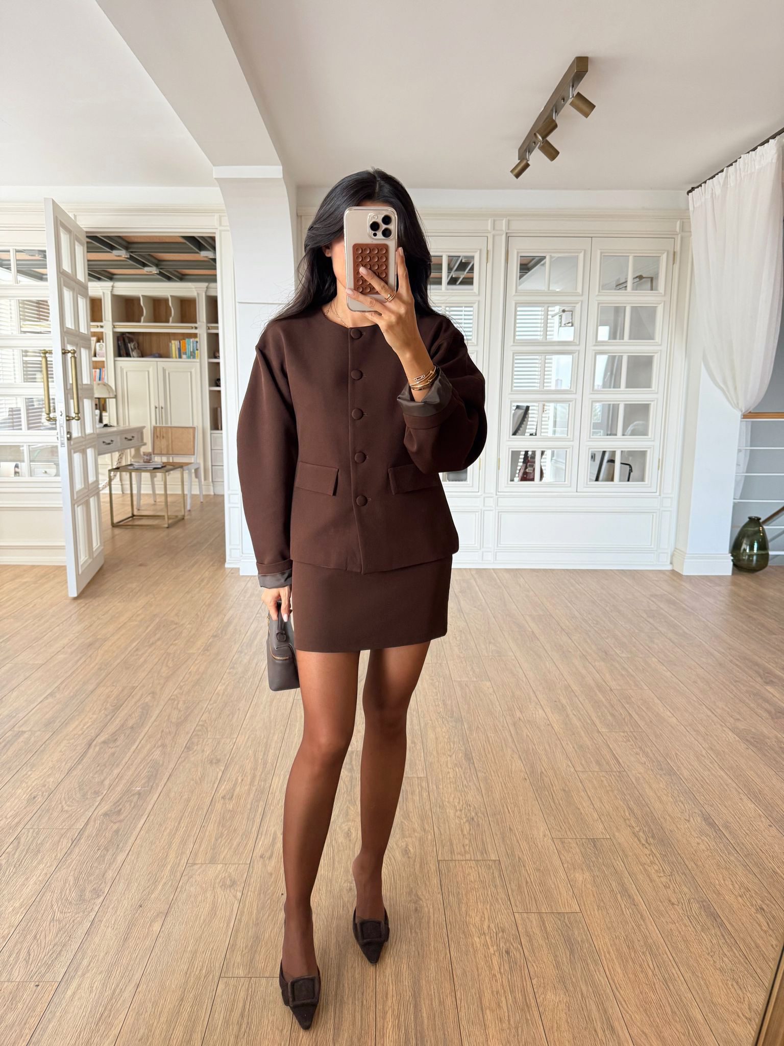 Ossault Mini Etek-Ceket Takım